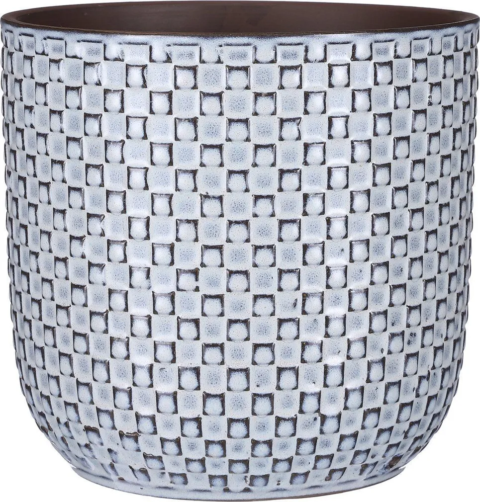 ÜMBRISPOTT MICA DECORATION DAAN Ø17X16CM SININE