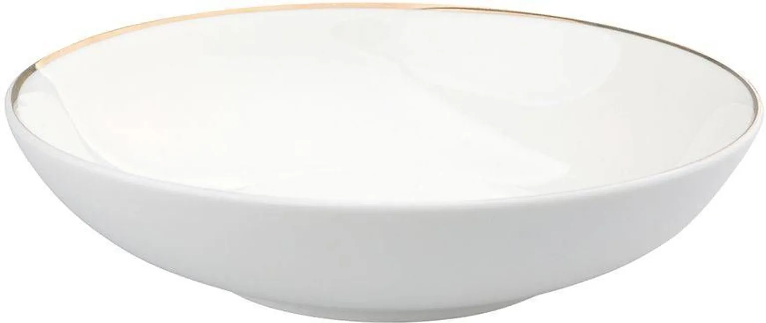 TALDRIK SÜGAV ALTOM DESIGN BELLA GOLD LINE 20CM PORTSELAN