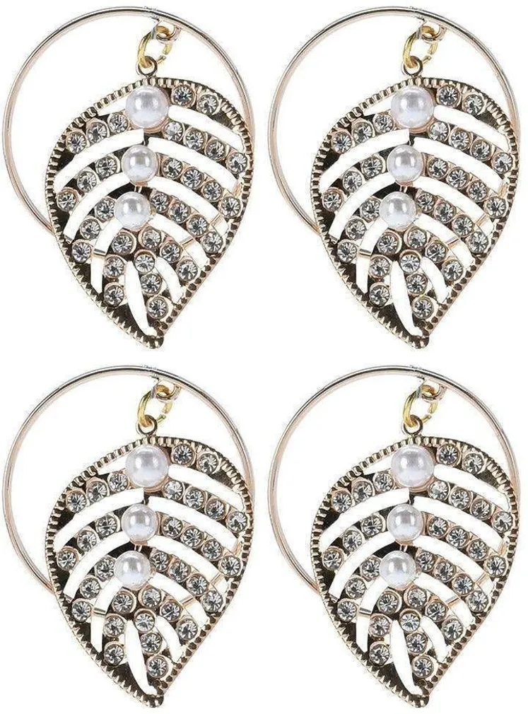 SALVRÄTIKU RÕNGAS 4CM, LEHED 4TK PAKIS