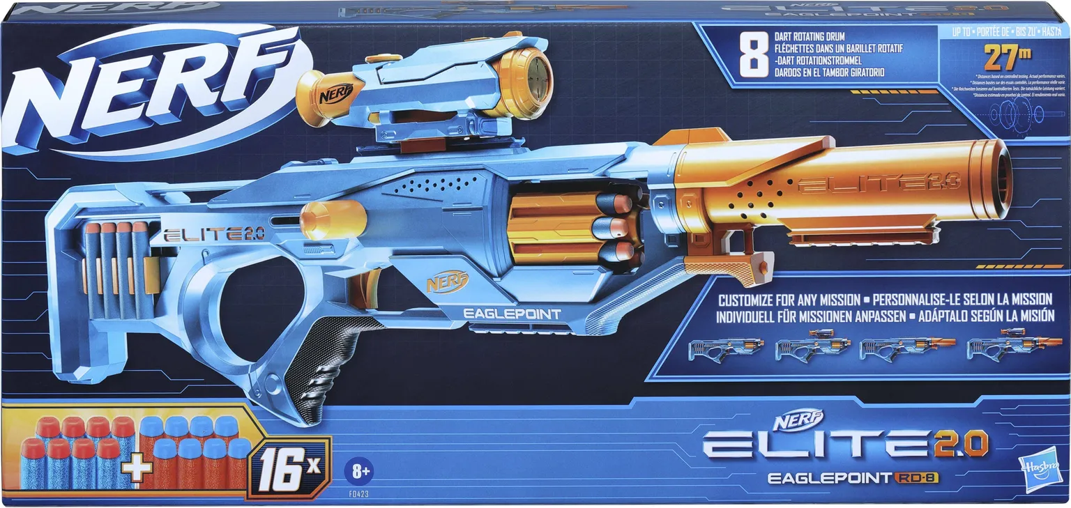 MÄNGUASI HASBRO NERF ELITE 2.0 EAGLEPOINT