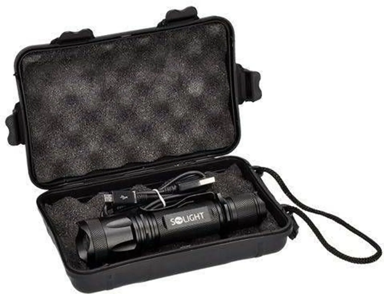 TASKULAMP SOLIGHT XM-L2 T6 600LM 2200MAH USB-LAETAV