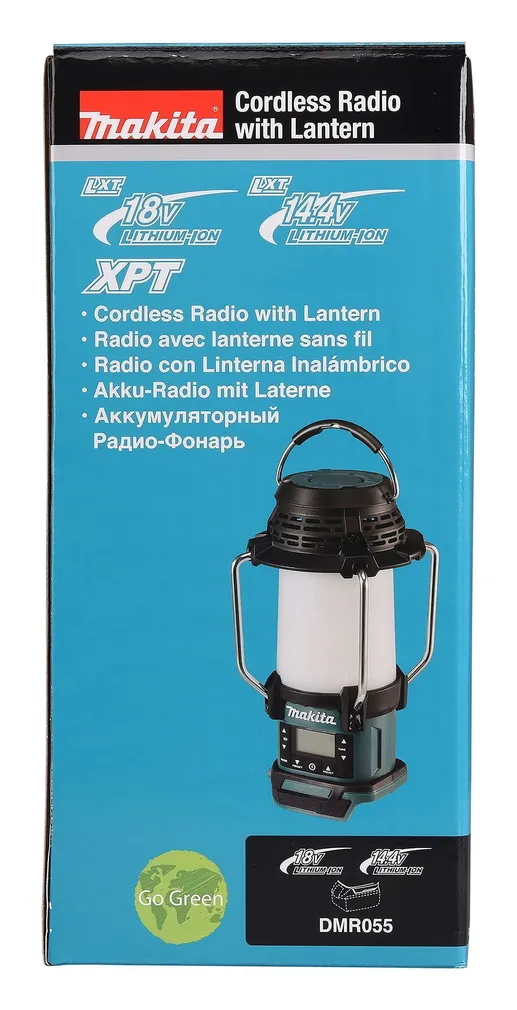 RAADIO/VALGUSTI AKUTOITEL LXT MAKITA DMR055 14,4V/18V