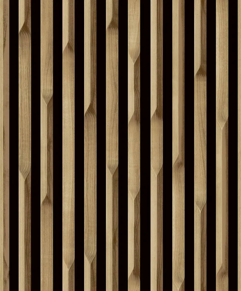 TAPEET GRANDECO 180101 WOOD PANELS 0,53X10,05M