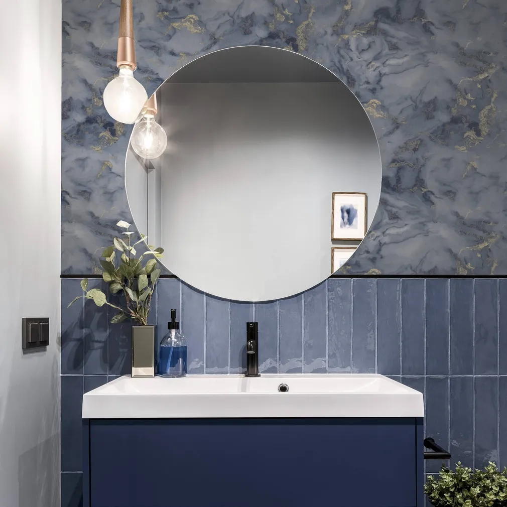 TAPEET ARTHOUSE BAHIA MARBLE NAVY 0,53X10,05M