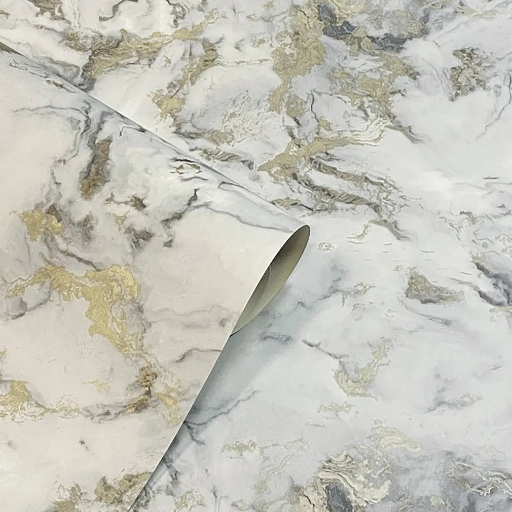TAPEET ARTHOUSE BAHIA MARBLE MONO GOLD 0,53X10,05M