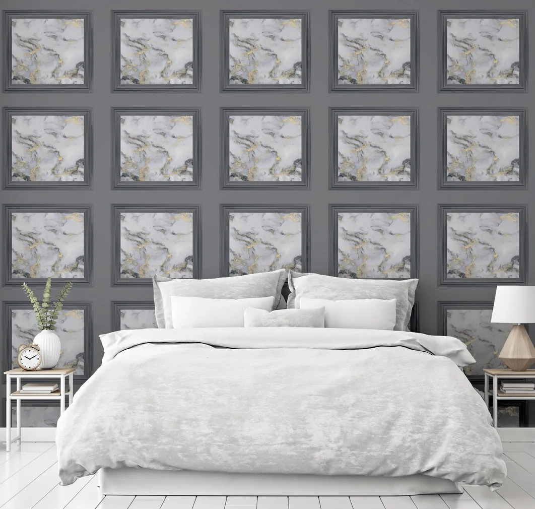 TAPEET ARTHOUSE BAHIA PANEL CHARCOAL 0,53X10,05M