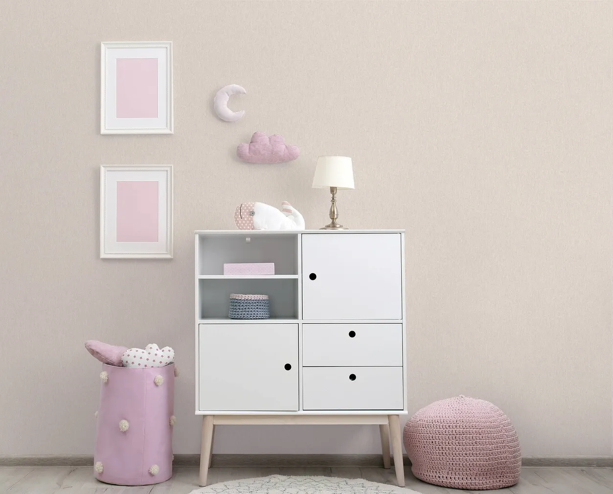 TAPEET ARTHOUSE FABRIC TEXTURE BLUSH 0,53X10,05M