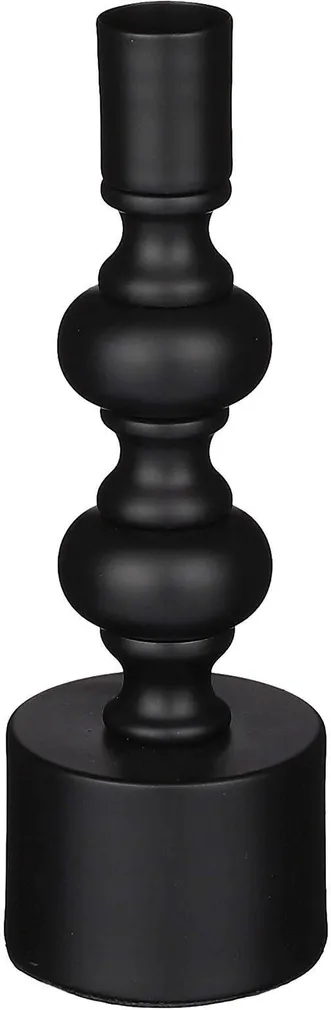 KÜÜNLAALUS MICA DECORATIONS GARDO 17,5X6CM MUST