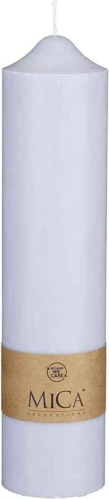 KÜÜNAL MICA DECORATIONS STEARIIN 30X7CM SININE