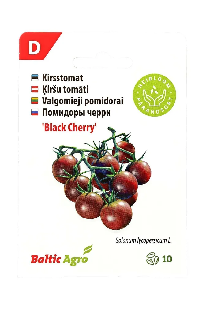 SEEMNED BALTIC AGRO KIRSSTOMAT "BLACK CHERRY" 10 SEEMET