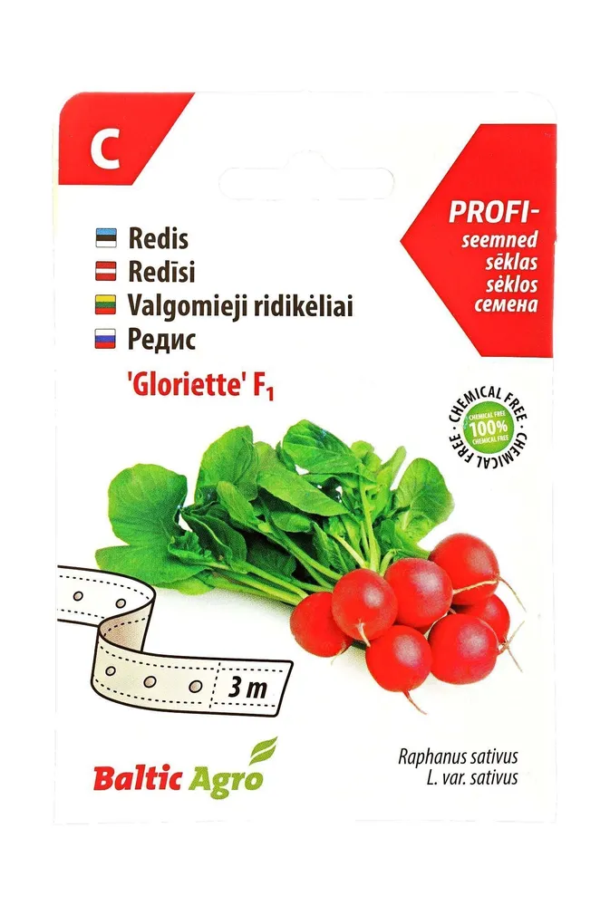 SEEMNED BALTIC AGRO REDIS "GLORIETTE F1" SEEMNELINDIL 3M