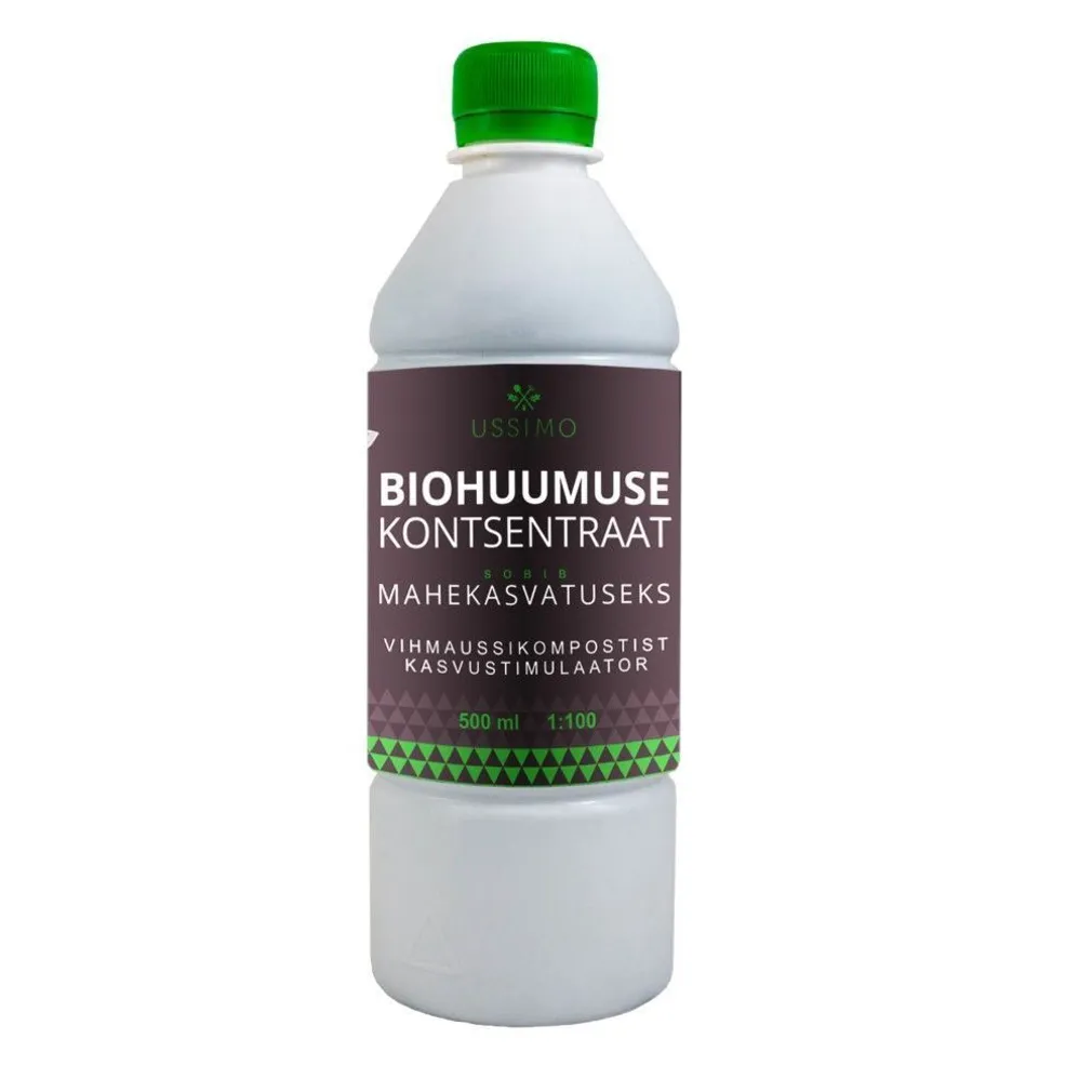 KONTSENTRAAT MAHEKASVATUSEKS USSIMO BIOHUUMUSEGA 500ML