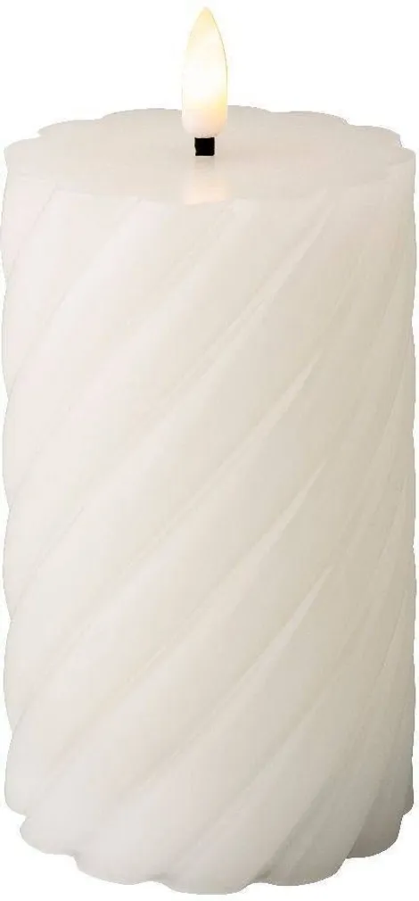 LED KÜÜNAL LUMINEO 7,7X7,5X15CM VALGE