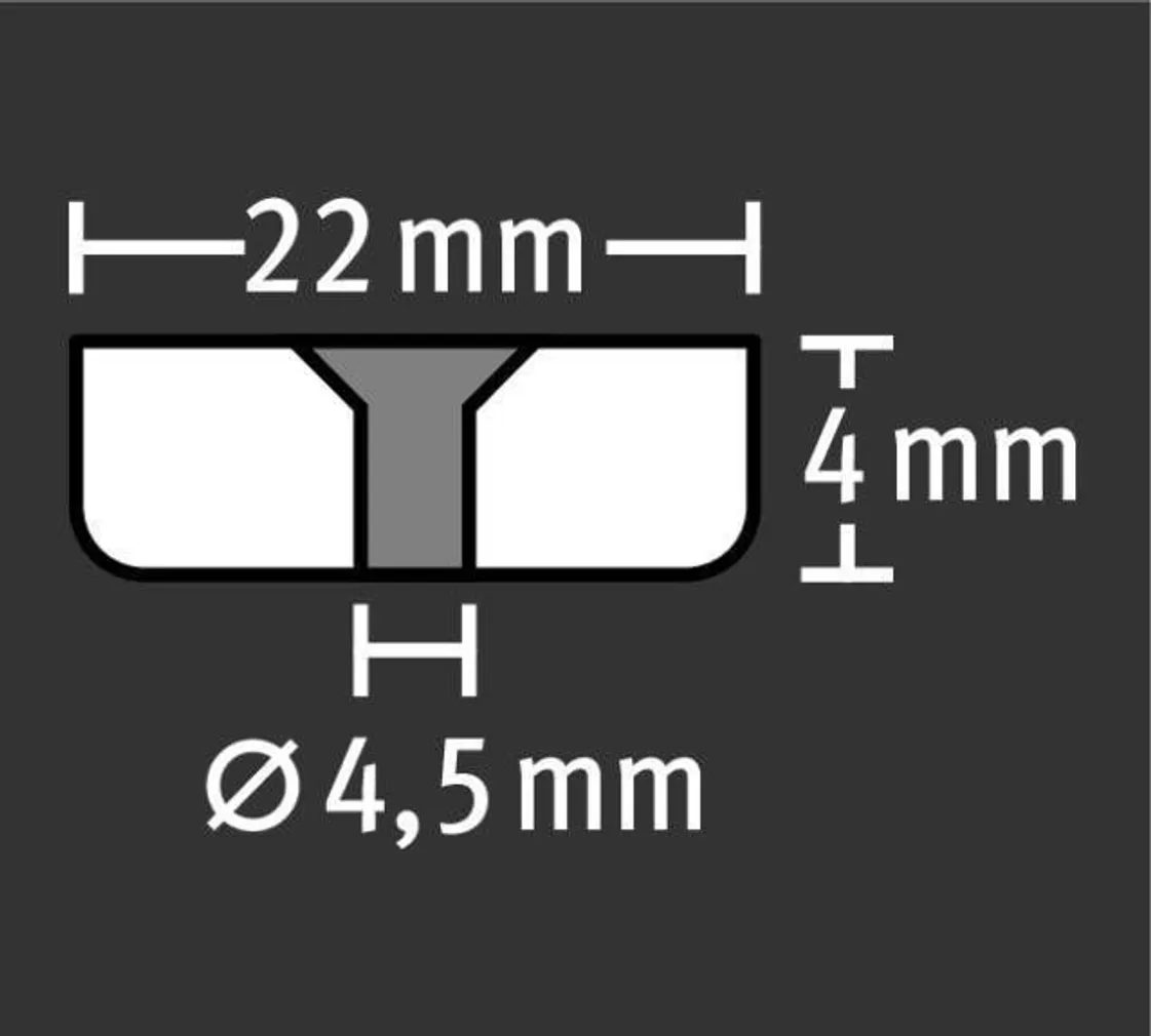 MAGNET FIX-O-MOLL NEODÜÜM SILIKOON 22MM 2TK