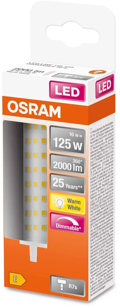 LED LAMP OSRAM 16W R7S R7S 2000LM 2700K 