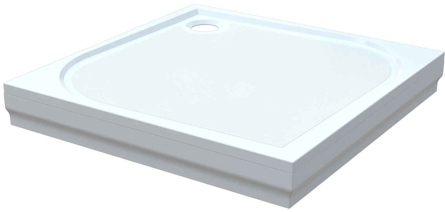 DUŠIALUS AQUALINE NORIS KANDILINE 90X90CM 28MM KIVIMASS