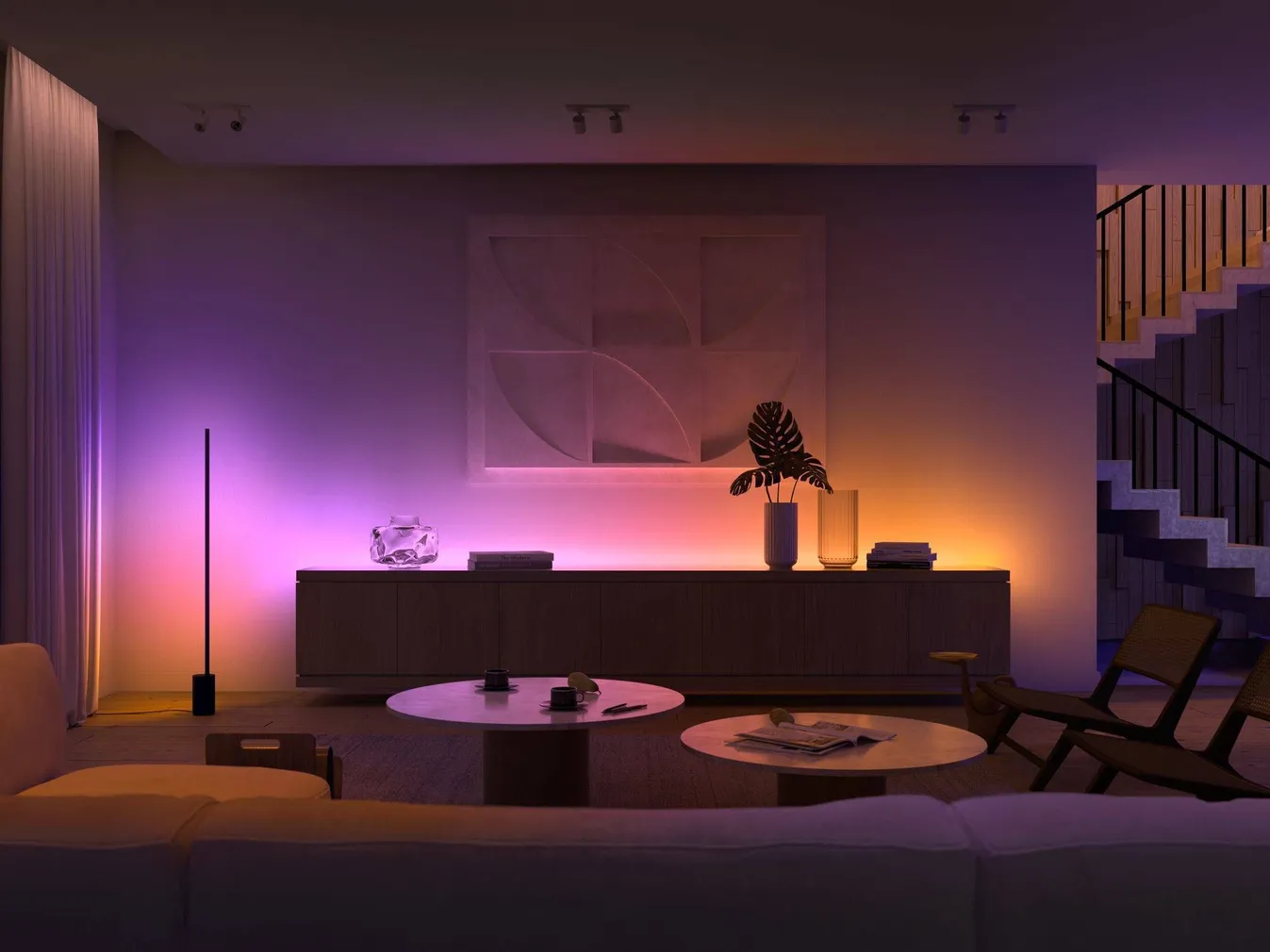 RIBAVALGUSTI PHILIPS HUE 2M 20W 1260LM 2000-6500K+RGB HUE