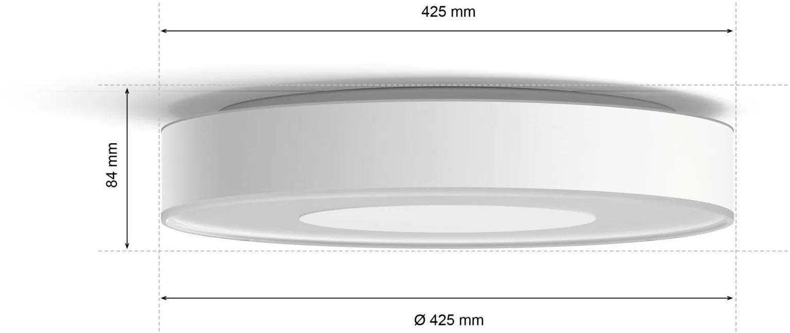 LAELAMP PHILIPS HUE INFUSE L 52,5W 3700 LM 2000-6500K+RGB HUE VALGE