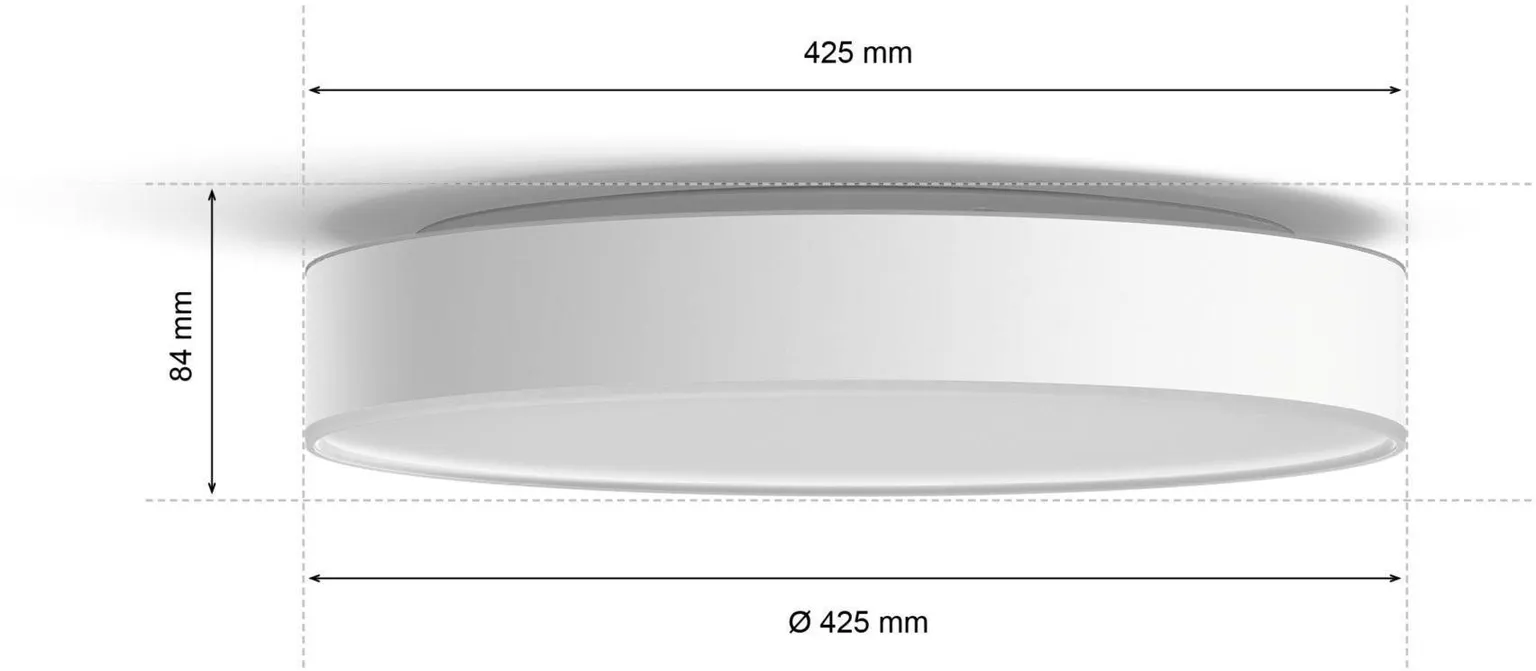 LAELAMP PHILIPS HUE ENRAVE L 33,5W 4300LM 2200-6500K HUE VALGE