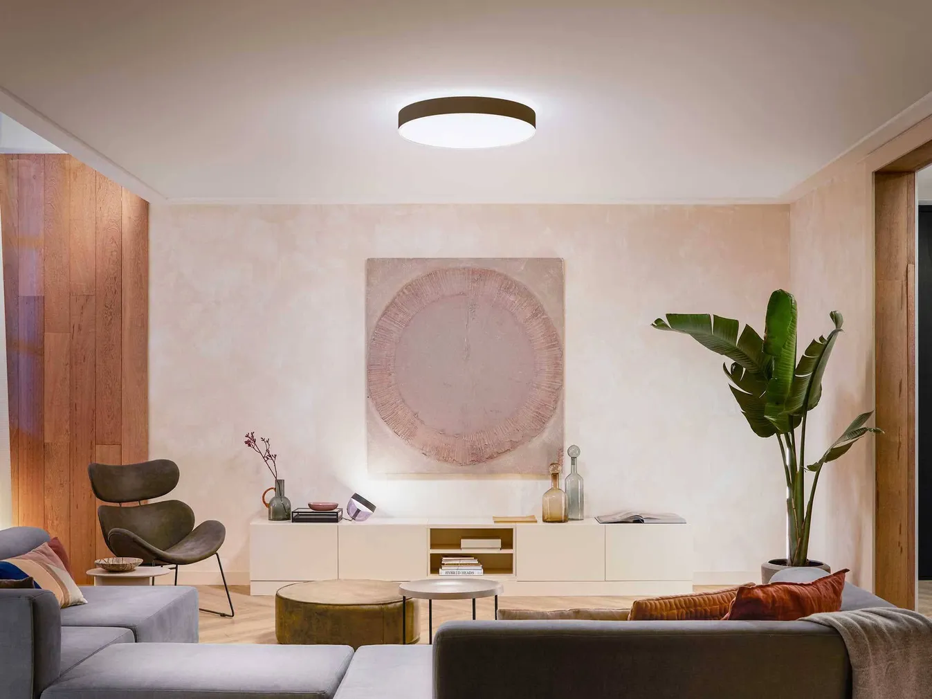 LAELAMP PHILIPS HUE ENRAVE XL 48W 6100LM 2200-6500K HUE MUST