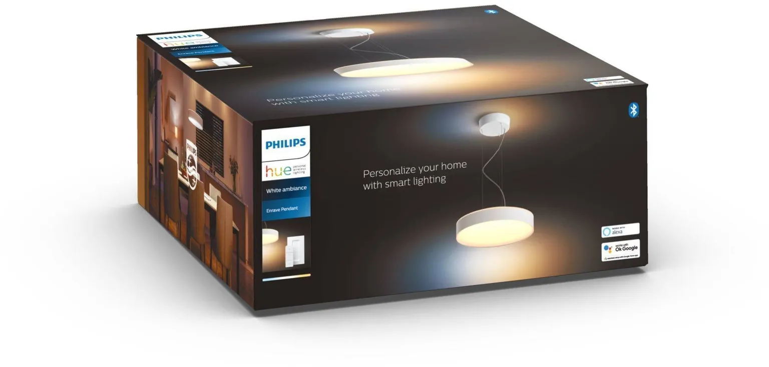 LAELAMP PHILIPS HUE ENRAVE 33,5W 4300LM 2200-6500K HUE VALGE