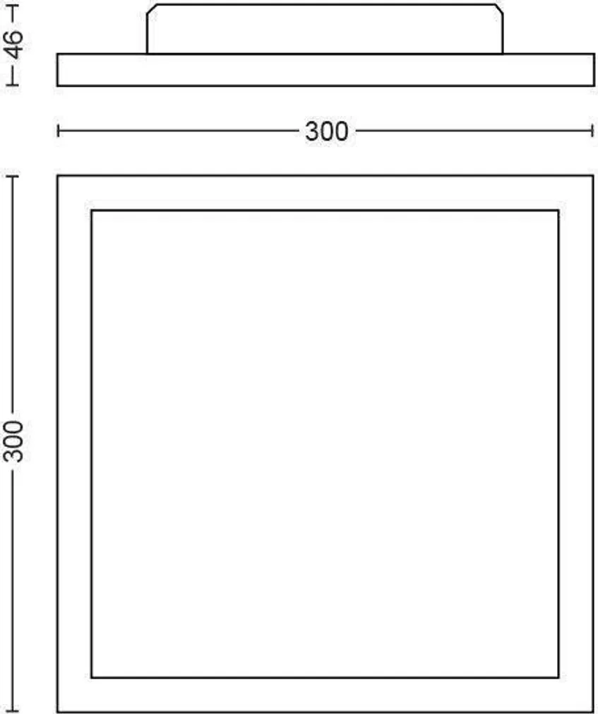 PANEELVALGUSTI PHILIPS HUE AURELLE SQ 19W 1940LM 2200-6500K HUE