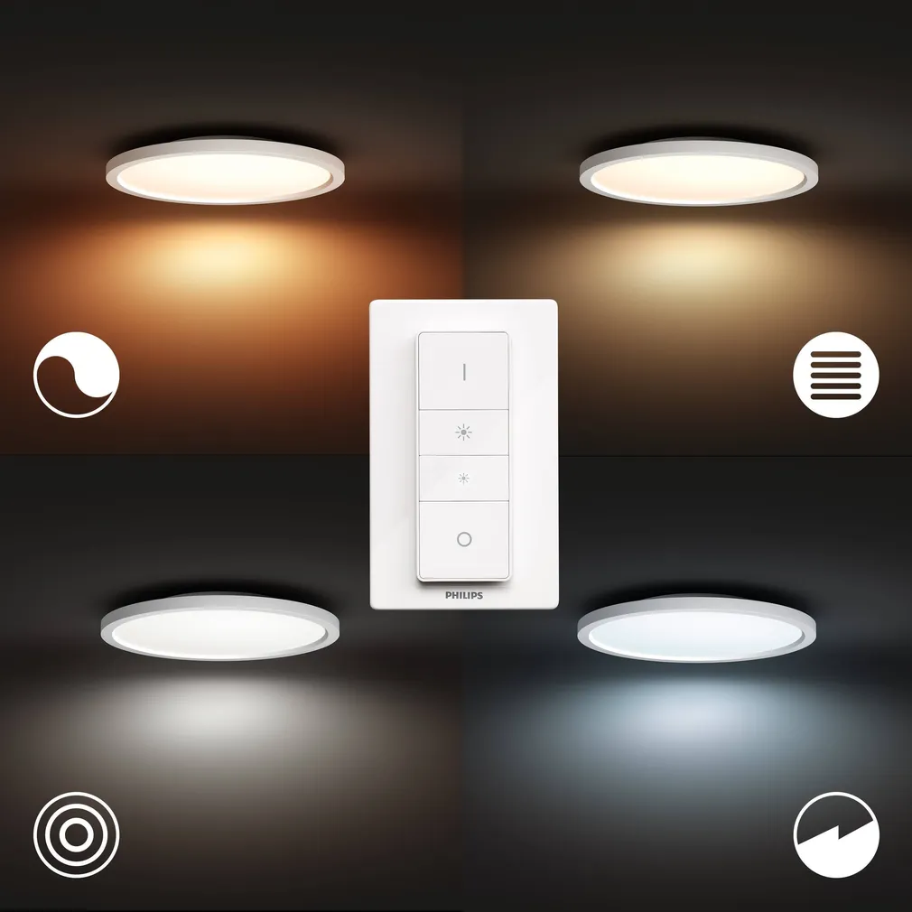 PANEELVALGUSTI PHILIPS HUE AURELLE RD 21W 2450LM 2200-6500K HUE
