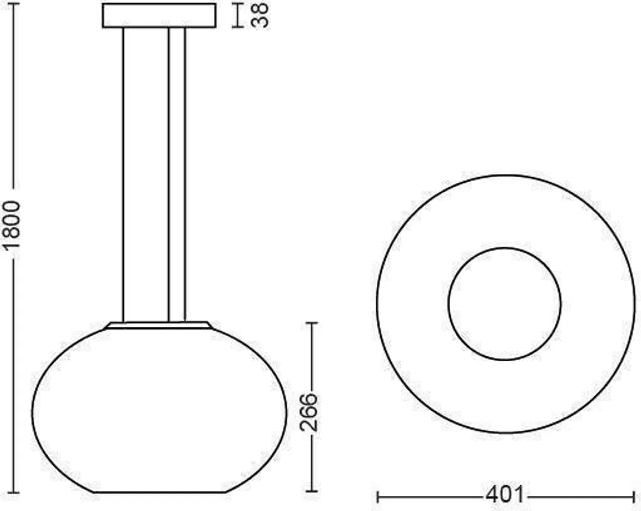 LAELAMP PHILIPS HUE FLOURISH 31W 200-6500K HUE