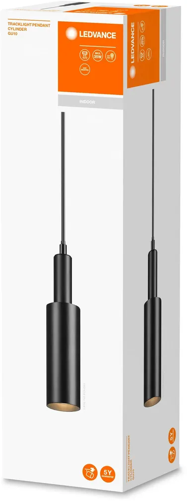 SIINIVALGUSTI LEDVANCE CYLINDER RIPPUV GU10 MUST