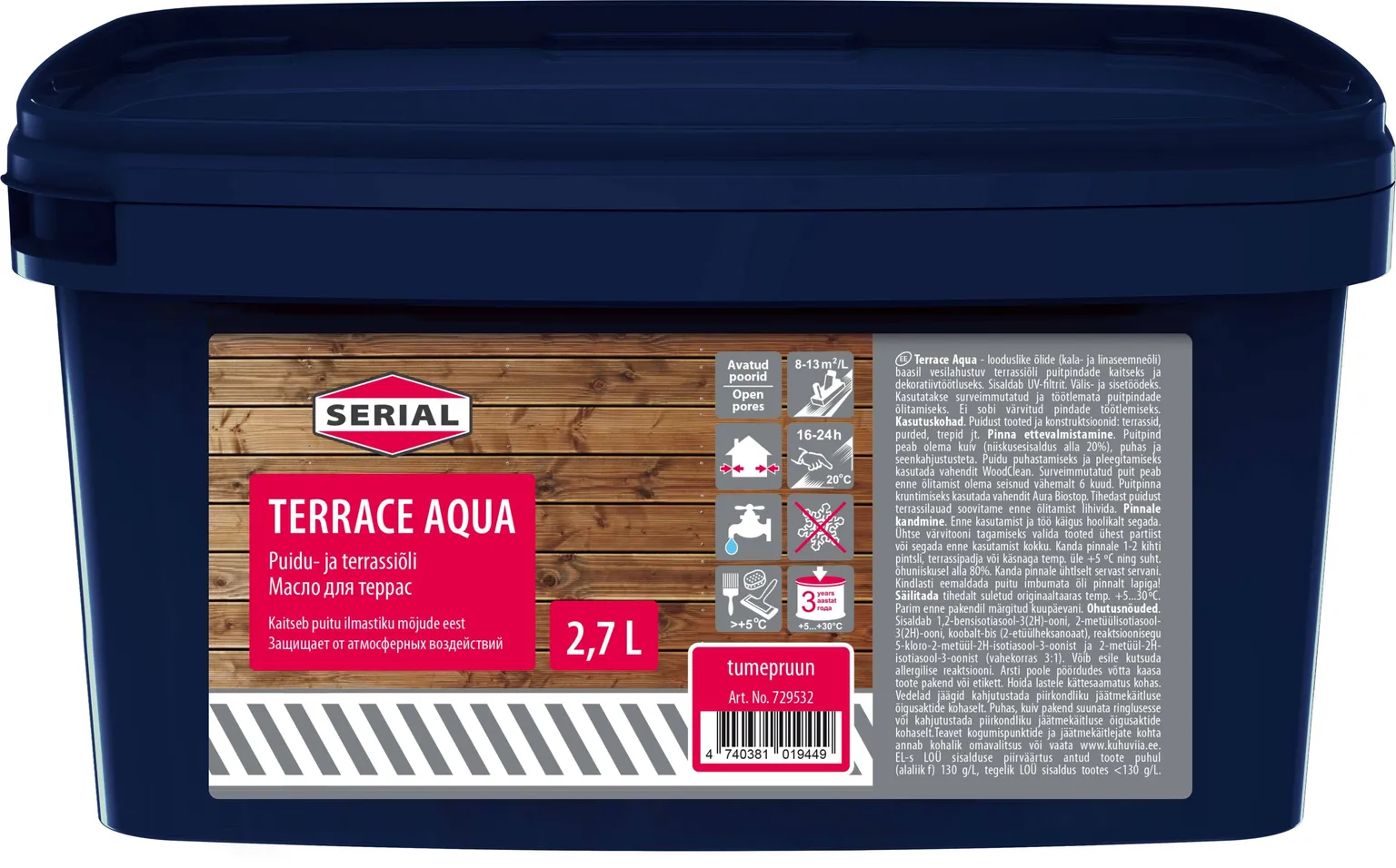 TERRASSIÕLI SERIAL PRUUN 2,7L