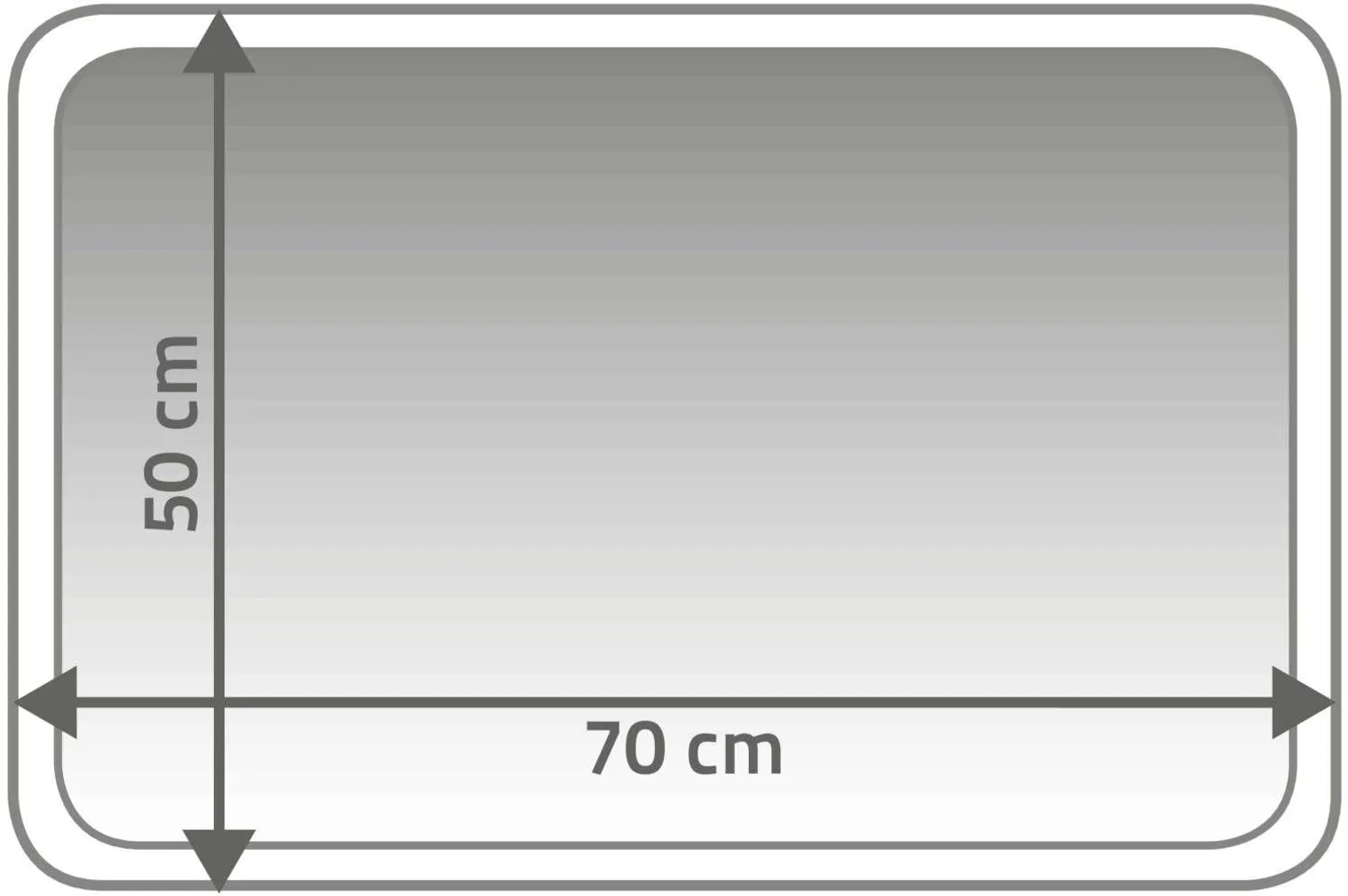 VANNITOAVAIP RIDDER FRESH 50X70CM SININE POLÜESTER