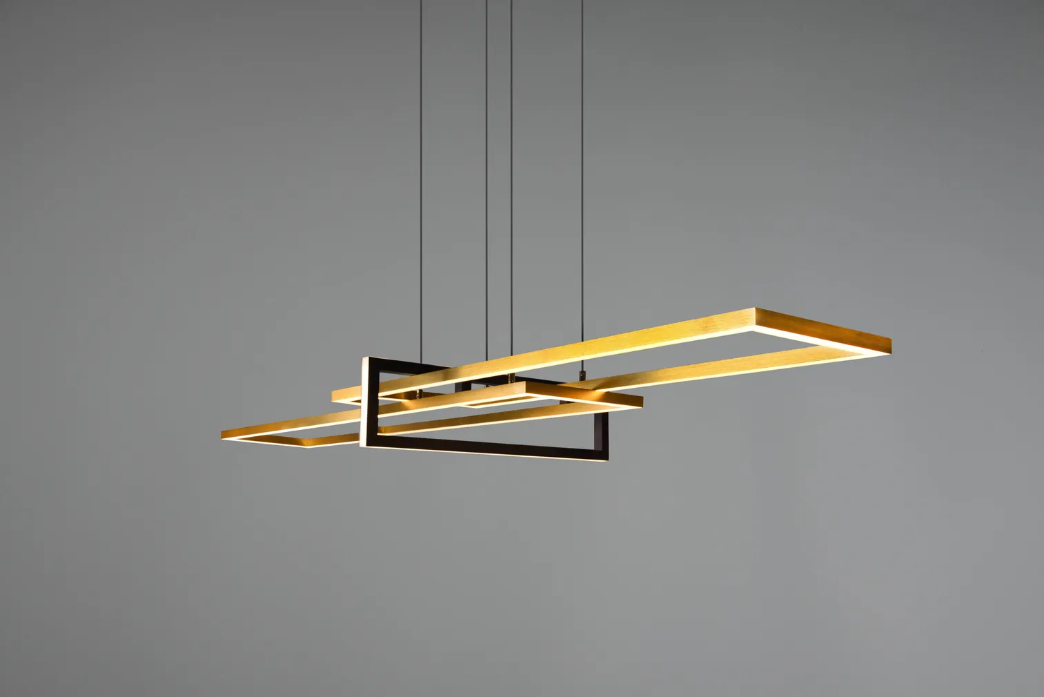 LAELAMP TRIO SALINAS 34W 3000K 4200LM TERAS/MUST