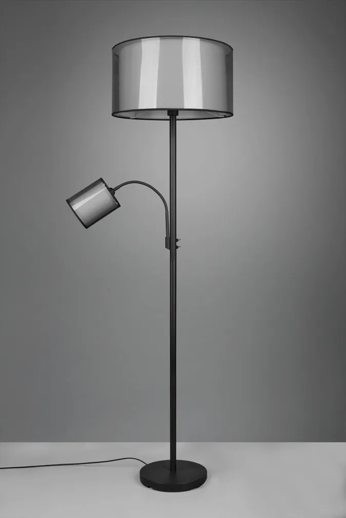 PÕRANDALAMP TRIO BURTON E27+E14 MUST