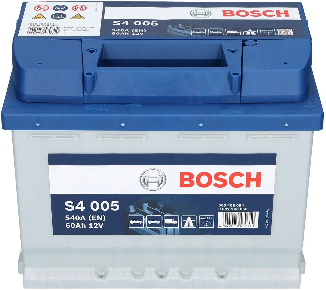 AUTOAKU BOSCH S4 005 60AH 540A 242X175X190