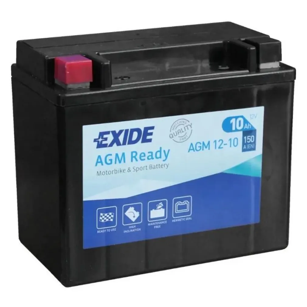 MOTOAKU EXIDE 12V 10AH AGM12-10 150X87X130MM