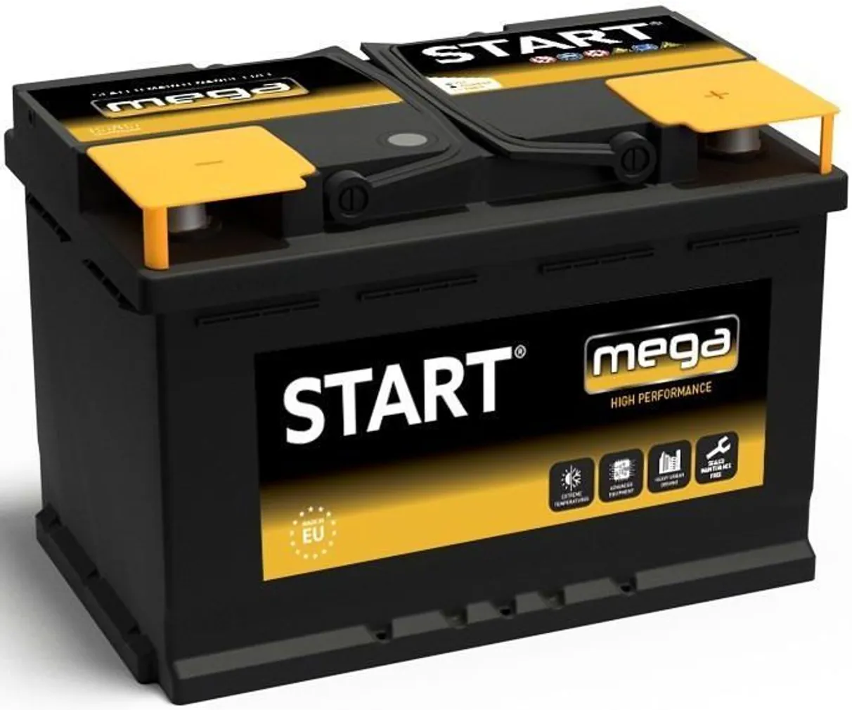 AUTOAKU START MEGA 50AH 420A 207X175X175MM