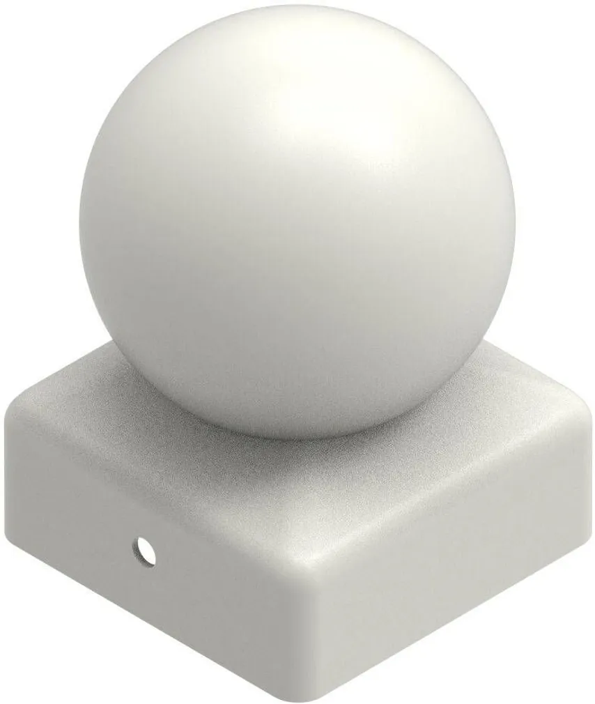 POSTIMÜTS ARRAS RUUT KOONUS PALLIGA 50X50MM VALGE