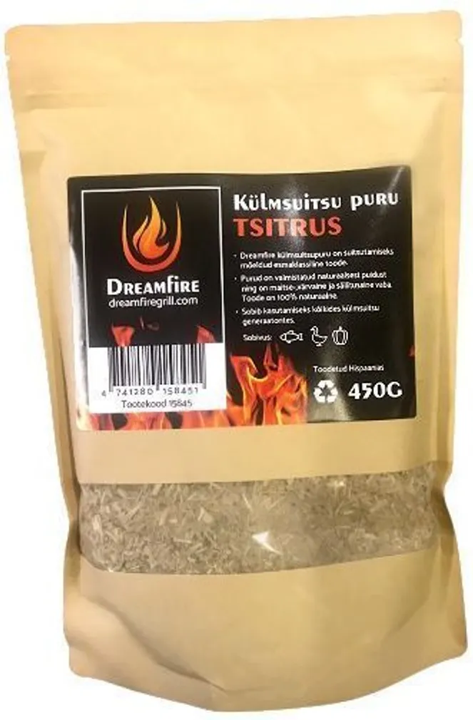 KÜLMSUITSU PURU DREAMFIRE TSITRUS 450G