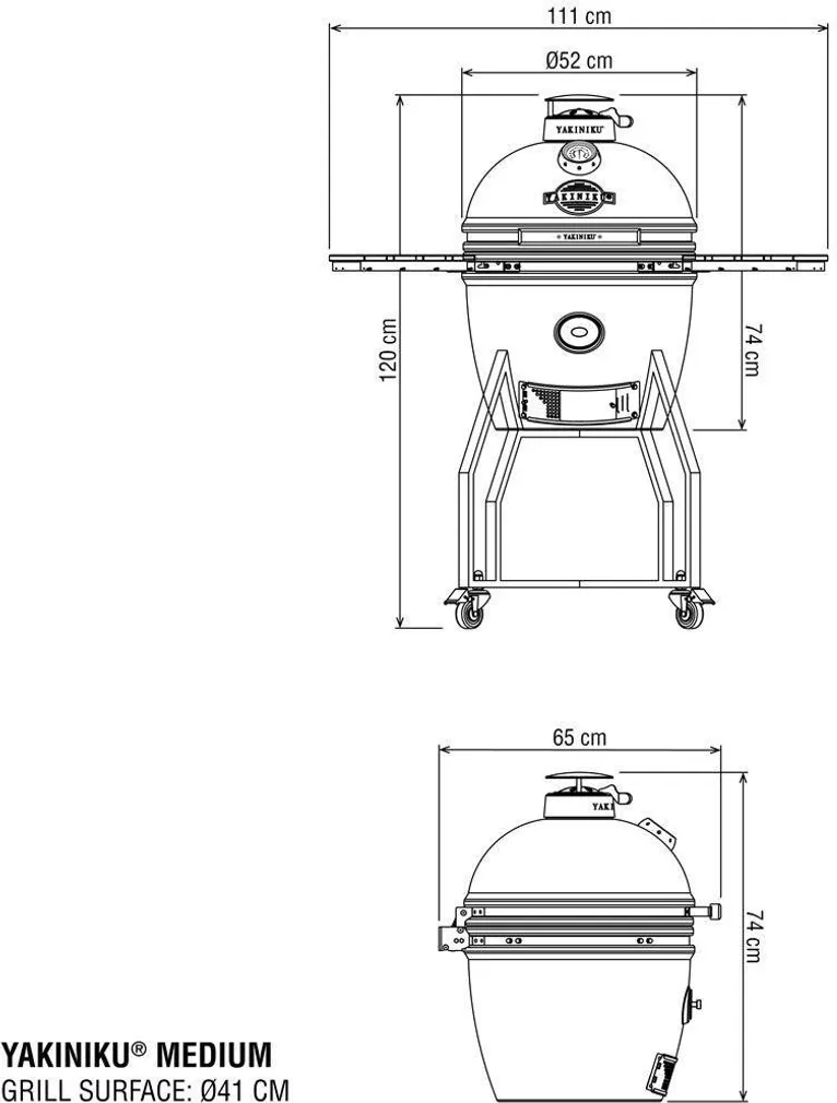 GRILL YAKINIKU MEDIUM KAMADO