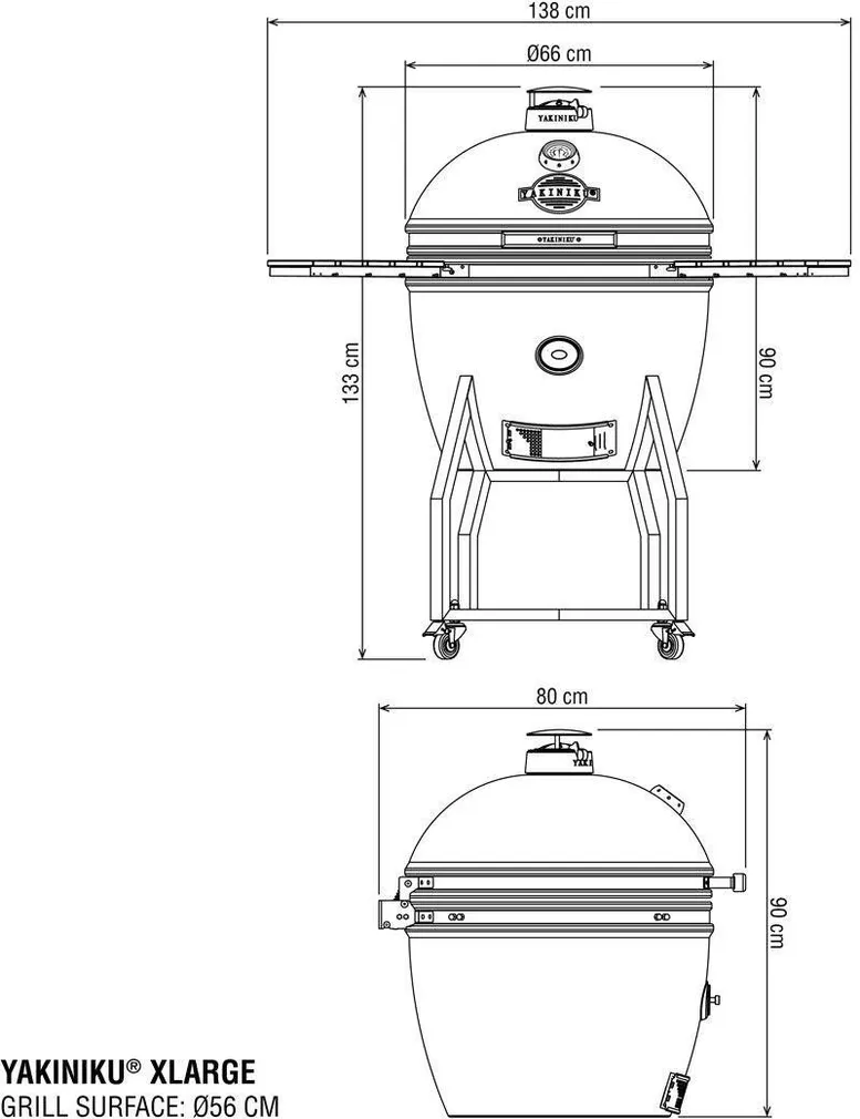 GRILL YAKINIKU XLARGE KAMADO
