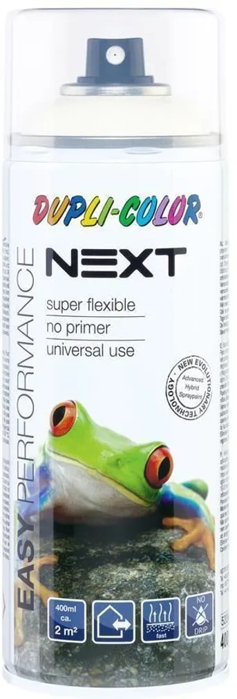 AEROSOOLVÄRV DUPLI-COLOR NEXT PURE VALGE RAL9010 LÄIKIV