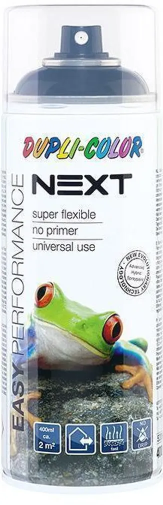 AEROSOOLVÄRV DUPLI-COLOR NEXT SÜGAV MUST RAL9005 LÄIKIV