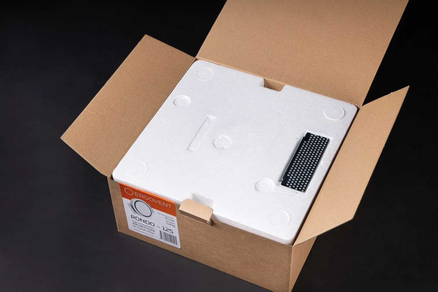 VENTILATSIOONIPLAFOON ERGOVENT RONDO 100MM