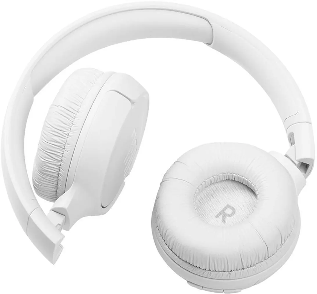 JUHTMEVABAD KÕRVAKLAPID JBL T510 VALGE