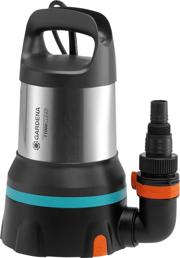 TÜHJENDUSPUMP GARDENA 11000 AQUASENSOR, PUHAS VESI
