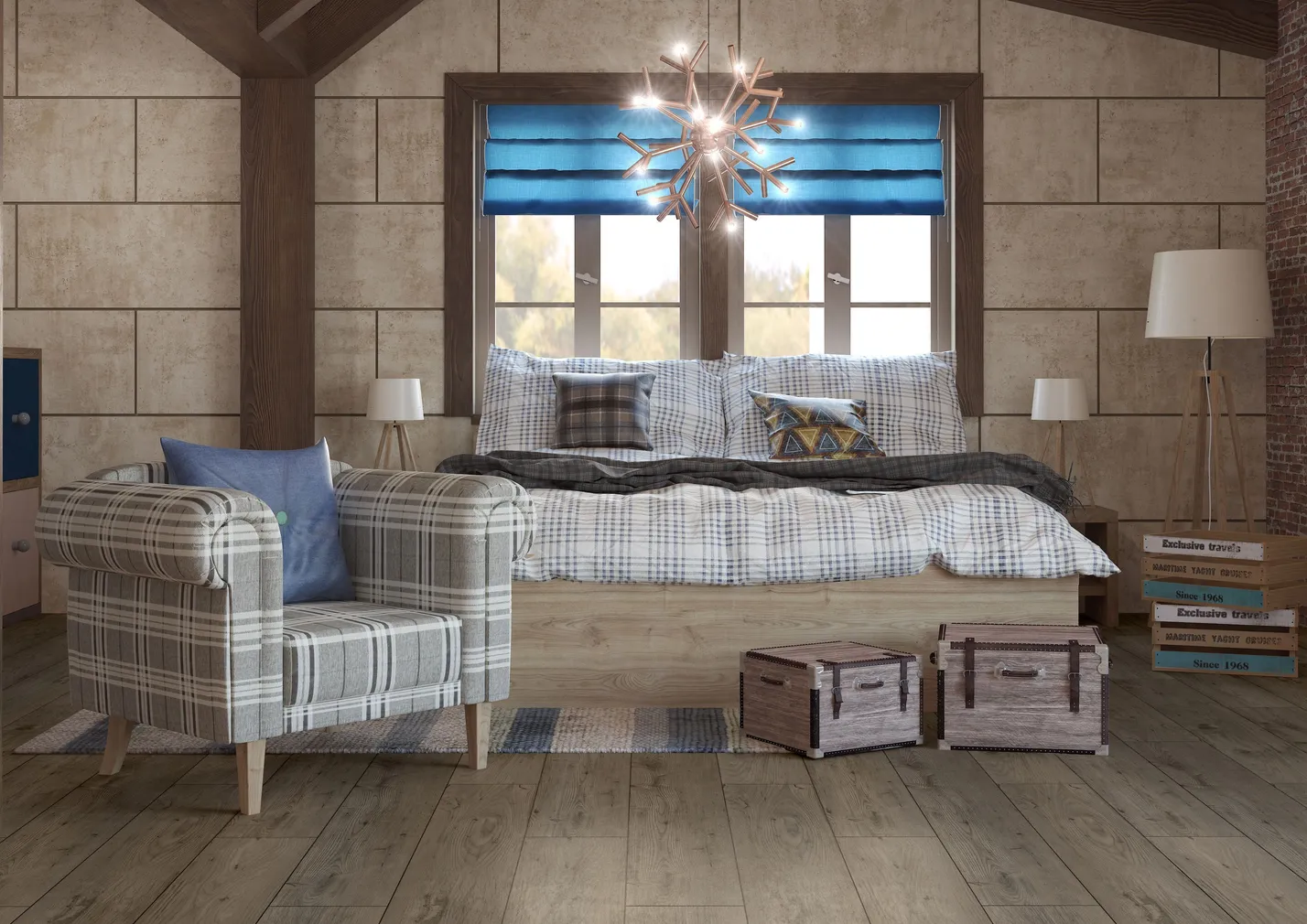 LAMINAATPARKETT 8MM TAMM 3343 1-LIPP, 2,13M² PAKIS