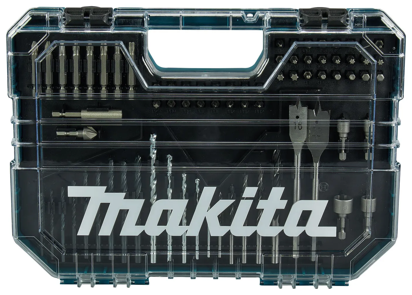 OTSIKUTE JA PUURIDE KOMPLEKT MAKITA 75-OSALINE