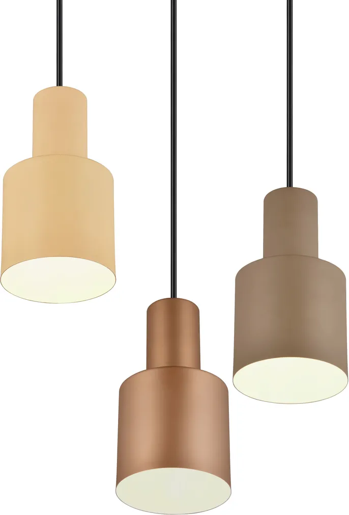 LAELAMP TRIO AGUDO 3X40W E27 RIPPUV MULTICOLOR