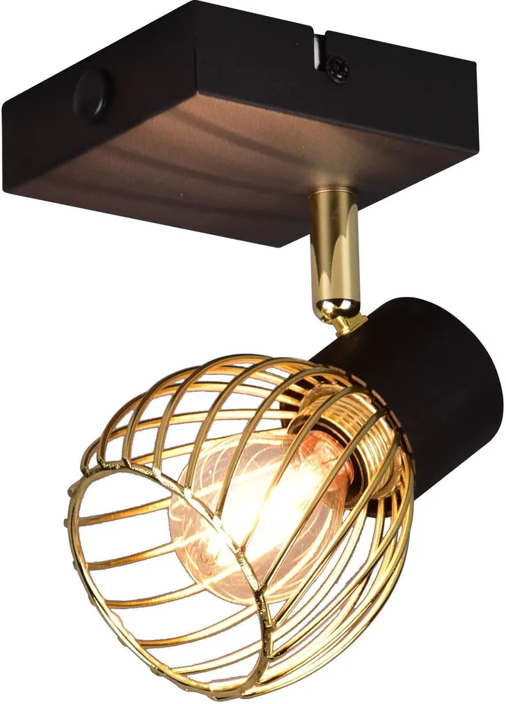 KOHTVALGUSTI TRIO ARDON 10W E14 MUST/VASK