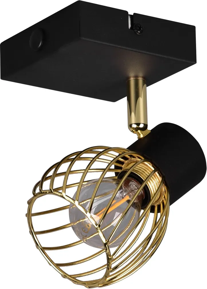 KOHTVALGUSTI TRIO ARDON 10W E14 MUST/VASK